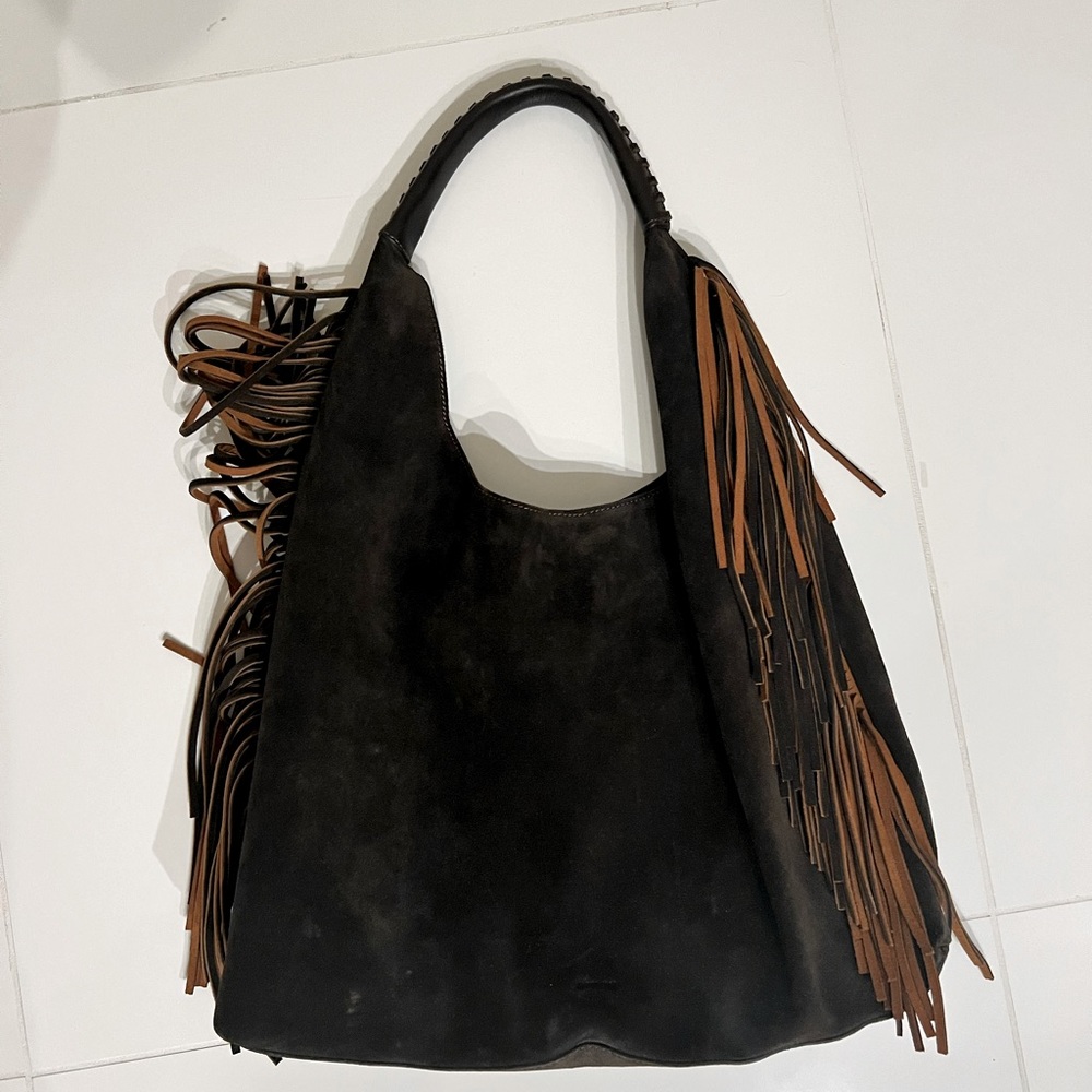 Johnny Was Fringe hobo fringe bag